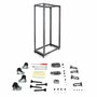 StarTech Rack de marco abierto 42U de 4 columnas con profundidad ajustable