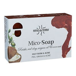 HIFAS DA TERRA Jabón Reishi Arcilla Roja Argán Coco 150gr Hidratante