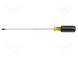 Klein Tools Destornillador Plano SL 3/16 de 203 mm