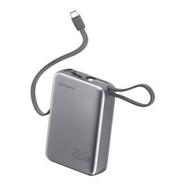 4smarts Powerbank Pocket Dual Cord 20000mAh 22.5W Gris 541626