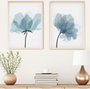 Wallity Pintura Decorativa en MDF con Marco 70 x 50 cm (2 Piezas) Elegante y Duradera para Hogar y Oficina