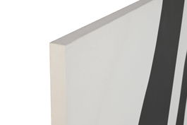 DKD Home Decor Cuadro Azul Marino Blanco Lienzo MDF 3 x 180 x 140 cm (2 Unidades)