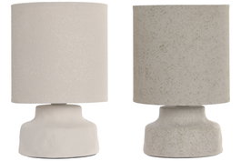 DKD Home Decor Lámpara de Sobremesa de Cerámica 15x15x23 cm Surtida