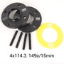 OMP Speed Juego de Separadores Doble Centraje 15mm 4x114.3