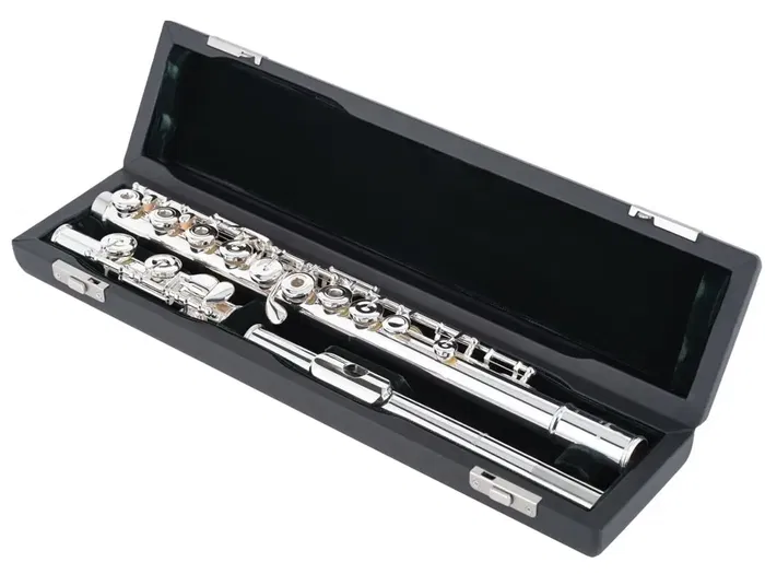 Pearl Flute Flauta Travesera Quantz Brezza B665Re-Hc Plata Maciza Cabeza Brezza Platos Abiertos Pata Do