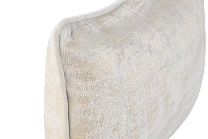 DKD Home Decor Cojín de Poliéster 50x30 cm, Crudo (Pack de 2)