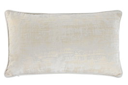 DKD Home Decor Cojin Urban Crudo 30 x 50 cm (2 Unidades)
