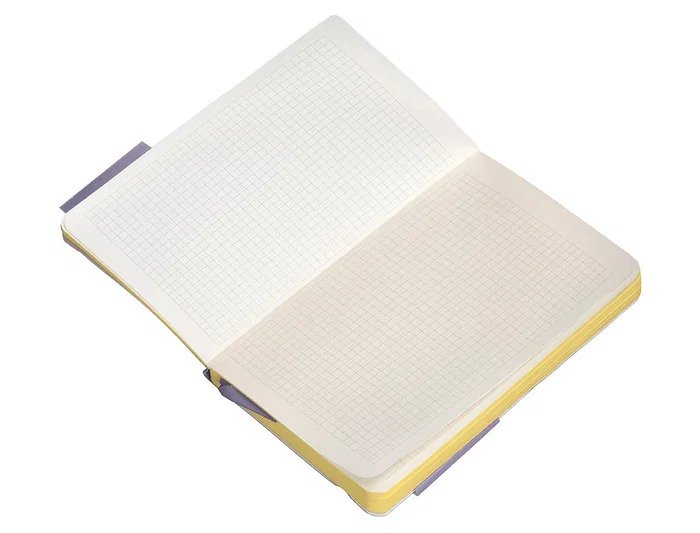 Antartik Cuaderno A6 Tapa Blanda Cuadriculado Morado y Amarillo 100 Hojas 80gr FSC Antartik Cuaderno A6 Tapa Blanda Cuadriculado Morado y Amarillo 100 Hojas 80gr FSC