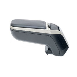 Armster Reposabrazos 2 para Skoda Fabia 2022- en Polipiel Gris