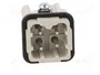 WIELAND Conector HDC macho 4 pines tamaño 3