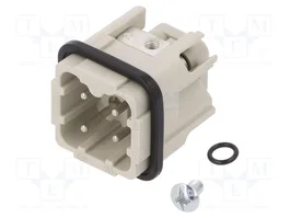 WIELAND Conector HDC macho 4 pines tamaño 3