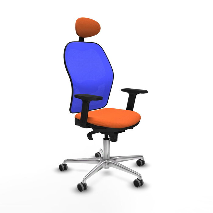 PIQUERAS Y CRESPO Silla de oficina Jorquera Naranja y Azul PIQUERAS Y CRESPO Silla de oficina Jorquera Naranja y Azul