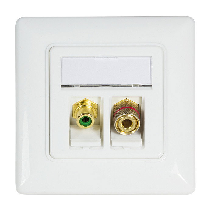LogiLink Keystone Verbinder RCA hembra a RCA hembra, amarillo LogiLink Keystone Verbinder RCA hembra a RCA hembra, amarillo
