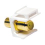 LogiLink Keystone Verbinder RCA hembra a RCA hembra, amarillo