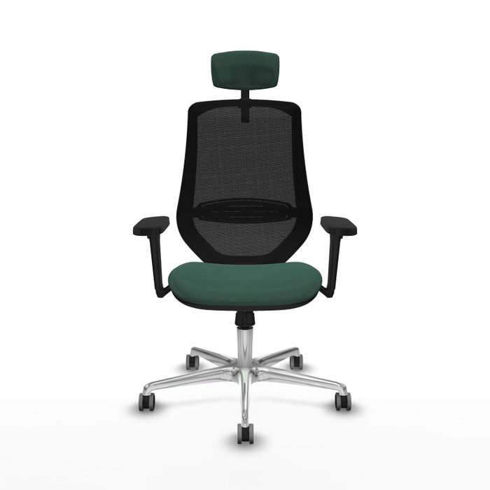 PIQUERAS Y CRESPO Silla de oficina Mardos con Mecanismo Sincro, Verde botella y Negro PIQUERAS Y CRESPO Silla de oficina Mardos con Mecanismo Sincro, Verde botella y Negro