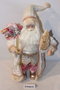 DKD Home Decor Figura de Poliéster y PVC Rosa y Gris 47x30x13 cm