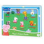 Deqube Puzzle De Madera Peppa Pig Colores Para Niños +2 Años Motricidad Fina Aprendizaje