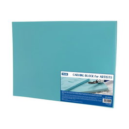 MILAN Plancha Vinilo Artist Carving Bloc 30x22x0,6 cm Azul