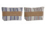 DKD Home Decor Neceser de Poliéster 25x7x15 cm surtido de 2 unidades