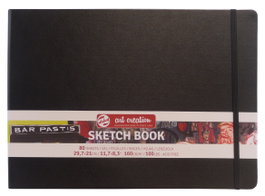 Talens Art Creation Sketchbloc con cubierta negra 29,7 x 21 cm