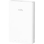 Cudy AP3000E AX3000 Punto de Acceso Wi-Fi 6 de Placa de Pared Mesh, 2976 Mbps, 2.4/5 GHz, 1x Gigabit, WPA3, Blanco