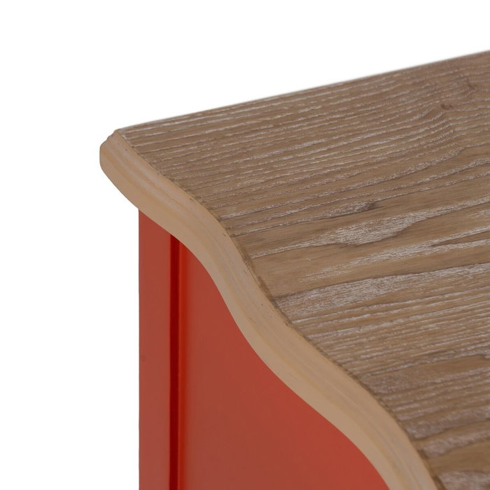 Ixia Mesita Terracota Madera 80 x 38 x 65,50 cm Ixia Mesita Terracota Madera 80 x 38 x 65,50 cm