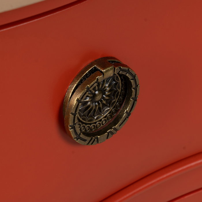 Mesita Terracota Madera 80 X 38 X 65,50 cm