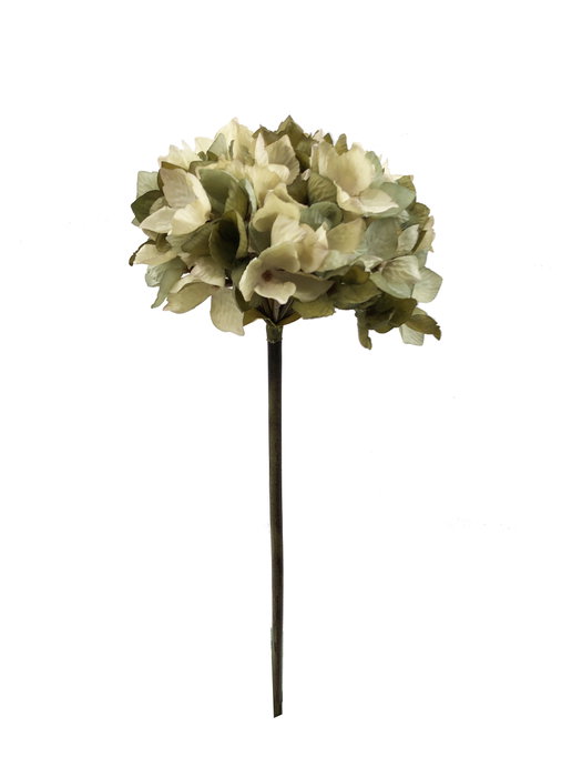 Oplante Flor Artificial Vara de Hortensia Verde Tela 50 cm - Decoración Suculenta sin Mantenimiento Oplante Flor Artificial Vara de Hortensia Verde Tela 50 cm - Decoración Suculenta sin Mantenimiento