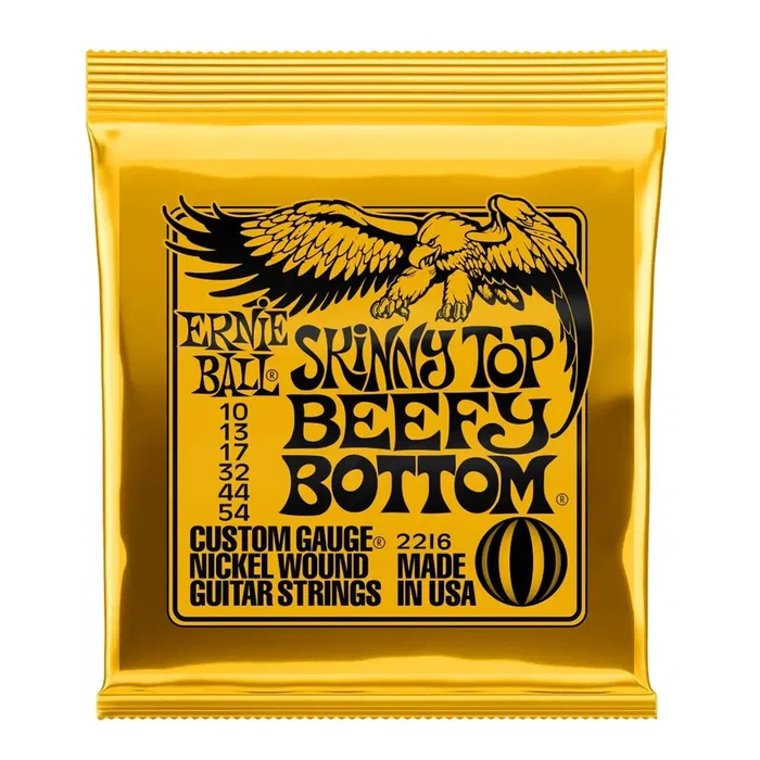 Ernieball Juego Eléctrica Slinky Top/Beefy Bottom Heavy 10-54