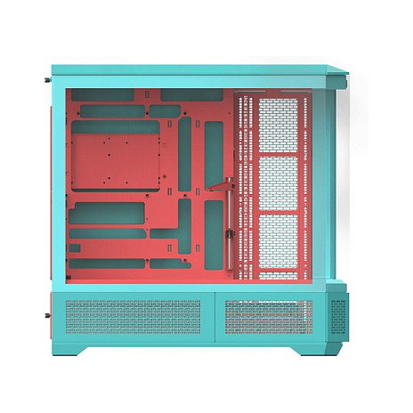 Thermaltake View 600 TG CA-11H-00FLWN-00 Torre Completa para PC, Color Menta, Cristal Templado, RGB Multi, Soporta ATX/EATX, 3 Ventiladores Incluidos