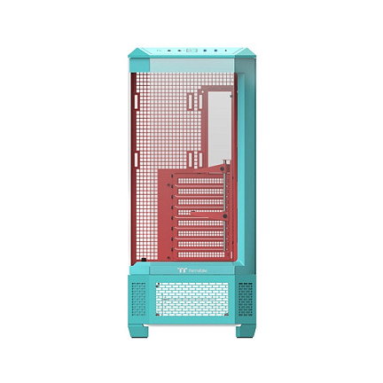Thermaltake View 600 TG CA-11H-00FLWN-00 Torre Completa para PC, Color Menta, Cristal Templado, RGB Multi, Soporta ATX/EATX, 3 Ventiladores Incluidos