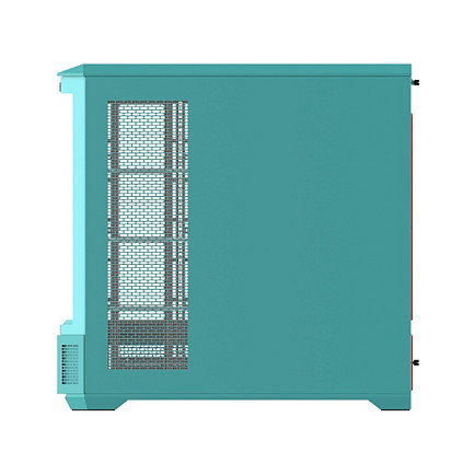 Thermaltake View 600 TG CA-11H-00FLWN-00 Torre Completa para PC, Color Menta, Cristal Templado, RGB Multi, Soporta ATX/EATX, 3 Ventiladores Incluidos