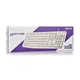 NGS Heritage Teclado Blanco QWERTY Español USB