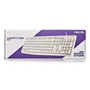 NGS Heritage Teclado Blanco QWERTY Español USB