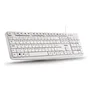 NGS Heritage Teclado Blanco QWERTY Español USB