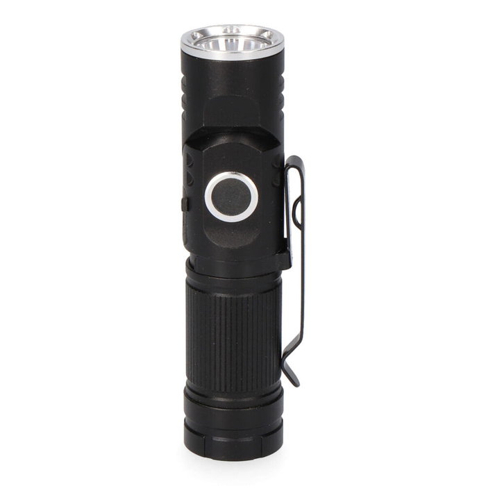 Edm Mini linterna LED Nano Vortex recargable de aluminio