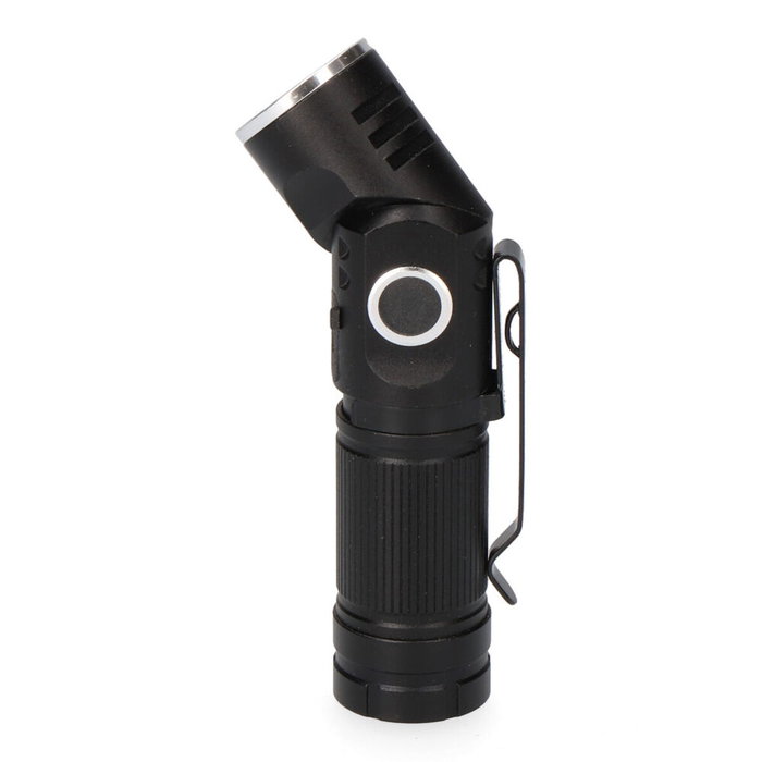 Edm Mini linterna LED Nano Vortex recargable de aluminio
