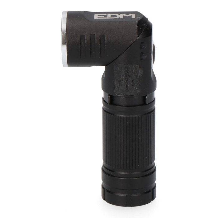 Edm Mini linterna LED Nano Vortex recargable de aluminio