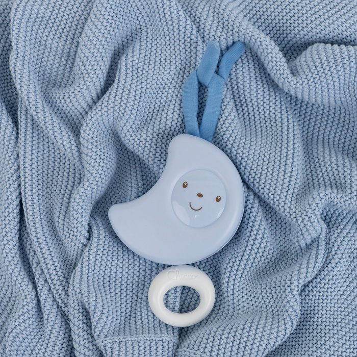 Chicco Luna Musical Caja Musical para Bebés con Melodías Suaves, Azul, +0 Meses Chicco Luna Musical Caja Musical para Bebés con Melodías Suaves, Azul, +0 Meses