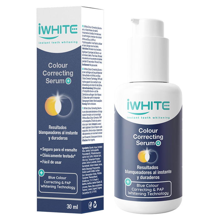 IWHITE Sérum Corrector de Color Colour Correcting + 30 ml | Blanqueamiento Inmediato y Duradero Sin Peróxidos