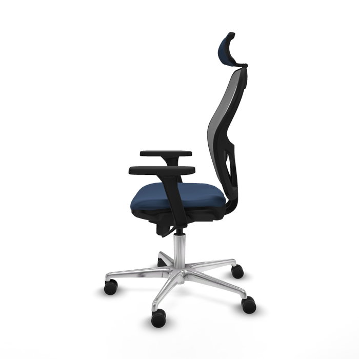 PIQUERAS Y CRESPO Silla de oficina Jorquera Azul marino y Gris PIQUERAS Y CRESPO Silla de oficina Jorquera Azul marino y Gris