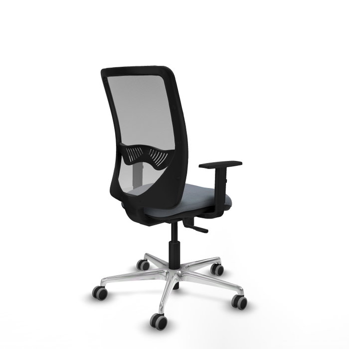 PIQUERAS Y CRESPO Silla de oficina Zulema Gris con mecanismo Sincro PIQUERAS Y CRESPO Silla de oficina Zulema Gris con mecanismo Sincro