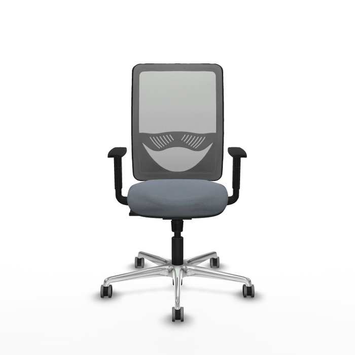 PIQUERAS Y CRESPO Silla de oficina Zulema Gris con mecanismo Sincro PIQUERAS Y CRESPO Silla de oficina Zulema Gris con mecanismo Sincro