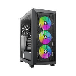 Xilence XG151 Midi Tower PC Negro ARGB