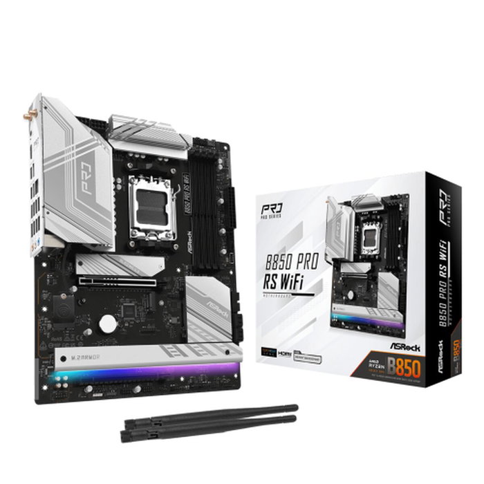 ASRock B850 Pro RS WiFi AM5 DDR5 ATX ASRock B850 Pro RS WiFi AM5 DDR5 ATX