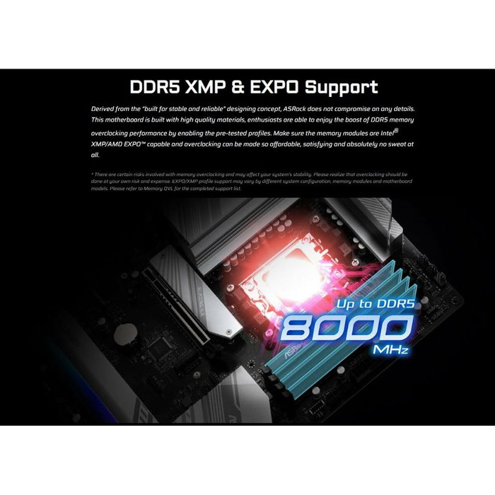 ASRock B850 Pro RS WiFi AM5 DDR5 ATX ASRock B850 Pro RS WiFi AM5 DDR5 ATX