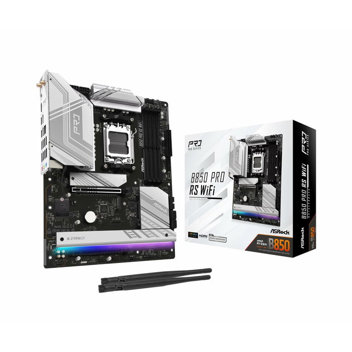 ASRock B850 Pro RS WiFi AM5 DDR5 ATX ASRock B850 Pro RS WiFi AM5 DDR5 ATX