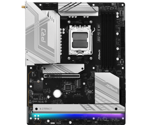 ASRock Placa Base B850 Pro RS WiFi, AMD B850, Zócalo AM5, DDR5, ATX, 90-MXBQL0-A0UAYZ