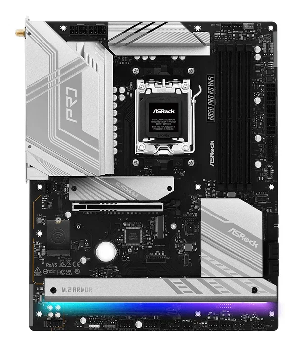 ASRock B850 Pro RS WiFi ATX DDR5 AM5 ASRock B850 Pro RS WiFi ATX DDR5 AM5