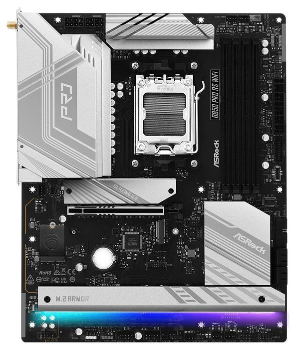 ASRock B850 Pro RS WiFi AM5 DDR5 ATX ASRock B850 Pro RS WiFi AM5 DDR5 ATX